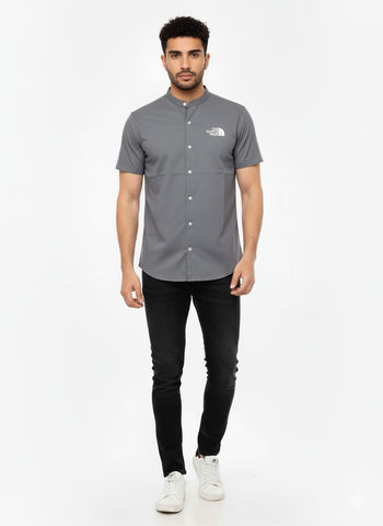 THE NORTH FACE MENS HALF SLEEVE ACTIVE WEAR SHIRT