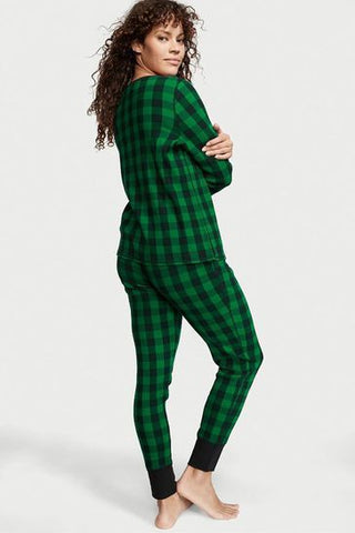 VICTORIA'S SECRET Thermal Long Pajama Set