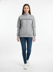 MASTROBIANCO WOMENS PARIS PRINT ZIPPER