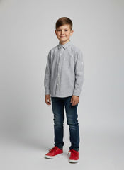 MNG BOYS STRIPES COTTON SHIRT