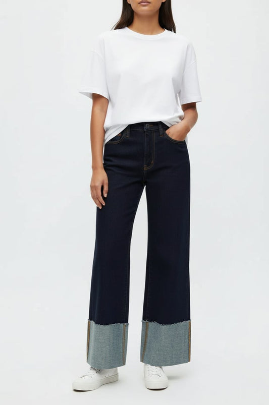 C&A WOMENS AUTHENTIC WIDE LEG JEANS