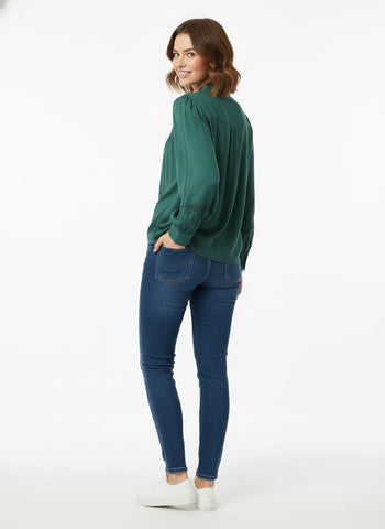 PRETTYGARDEN Womens Fall Lantern Long Sleeve Shirts