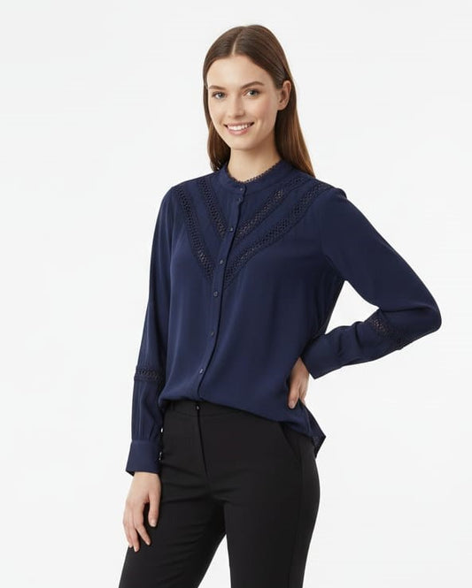 PRETTYGARDEN Womens Fall Lantern Long Sleeve Shirts