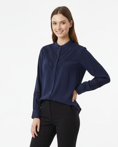 PRETTYGARDEN Womens Fall Lantern Long Sleeve Shirts