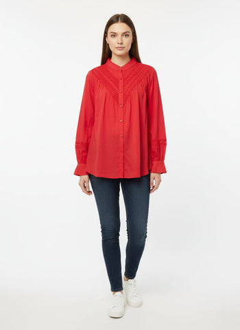 PRETTYGARDEN Womens Fall Lantern Long Sleeve Shirts