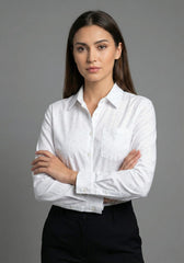 WOMEN'S SMALL FLOWERS PRINT SHIRT