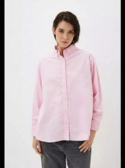 W.SHALVER Oversized classic office shirt