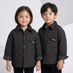 KXNDK KIDS MUST BE HAPPY PUFFER JACKET