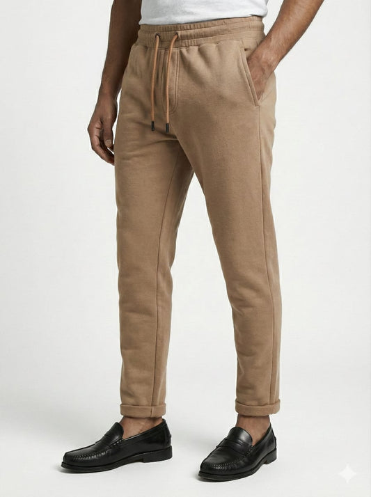 PULL&BEAR MENS TEXTURED TROUSER