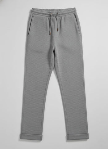 ZR MENS GRAY TEXTURED TROUSER