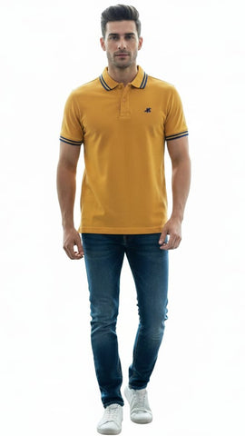 LIVERGY MENS POCKET LOGO POLO