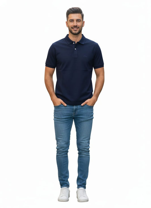 S.OLIVER MENS POCKET LOGO POLO