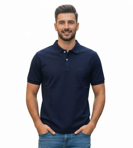S.OLIVER MENS POCKET LOGO POLO