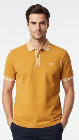 TOM TAILOR Piqué Stretch Polo
