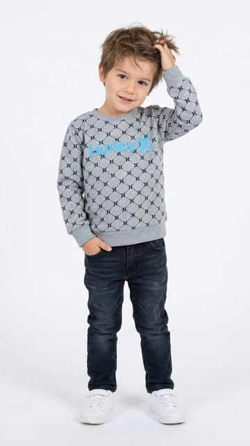 HURLEY BOYS PRINTED SWEATSHIRT