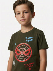 LCW Boys Superhero Graphic T-Shirt