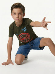 LCW Boys Superhero Graphic T-Shirt