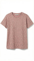 SPF Womens Floral Print Short Sleeve Crew Neck T Shirt