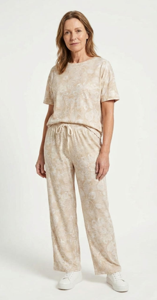 SPF Womens Paisley Print Lounge Set