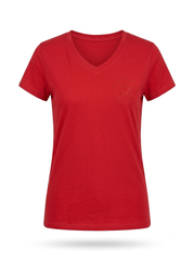 Women's Casual V-Neck Short Sleeve T-Shirt