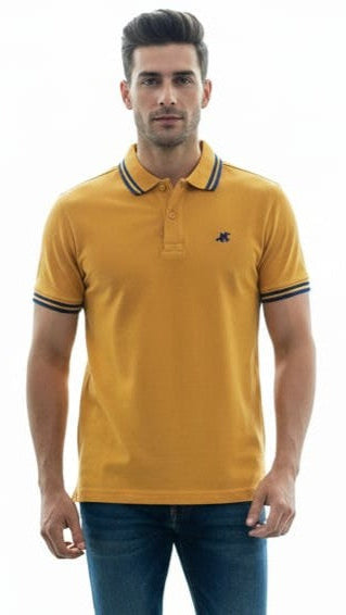 LIVERGY MENS POCKET LOGO POLO