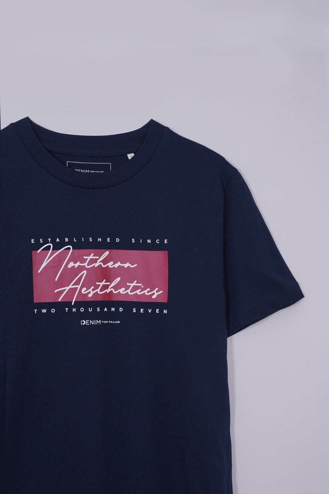 TOM TAILOR Printed Round Neck T-Shirt
