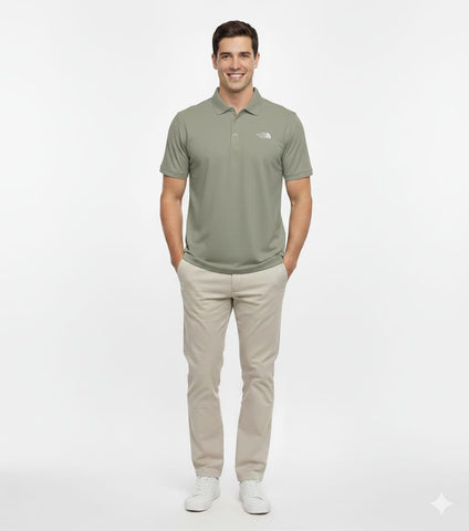 THE NORTH FACE MENS ACTIVE WEAR DRI FIT POLO