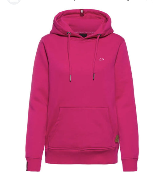 KLEINIGKEIT WOMENS SMILEY FACE HOODIE