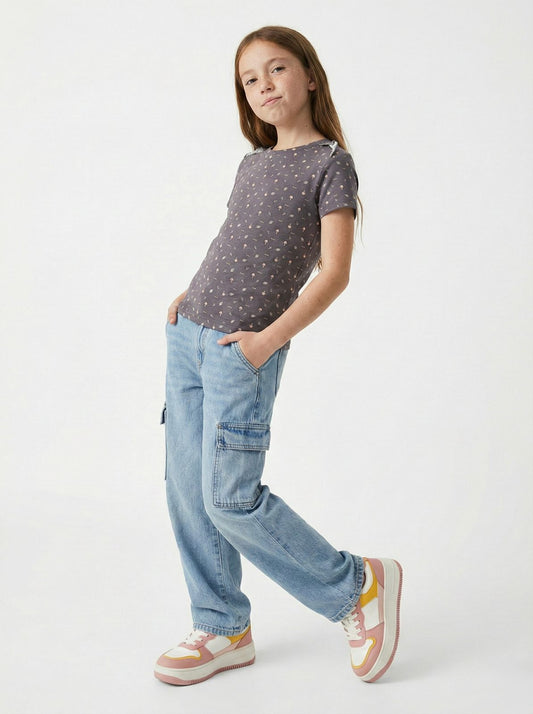 NAME IT Girls Printed Tee