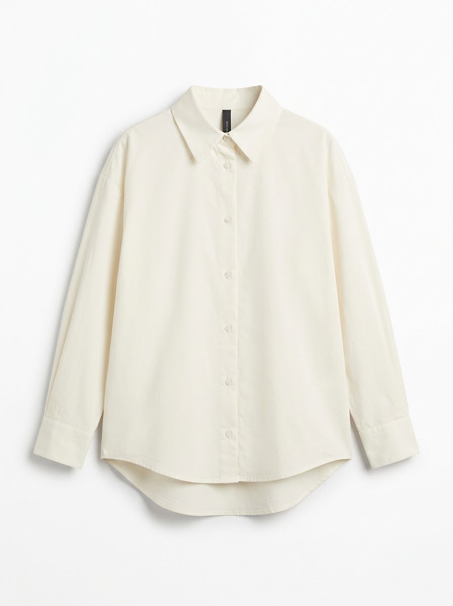 Women's Classic White Button-Down Shirt