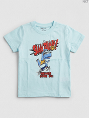 Boys' "Slam Dunk" Dinosaur Graphic Short Sleeve T-Shirt