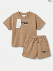 Girls' "Beyond the Break" Short Sleeve T-Shirt and Shorts Set