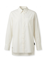 Women's Cream/Off-White Long-Sleeve Shirt