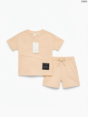 ZARA Kids' T-Shirt and Shorts Set | Casual Summer Activewear