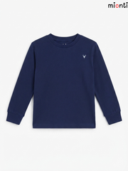 Basic Long-Sleeve Tees with Small Chest Embroidery – mionti