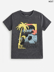 Children's Palm Tree Surf Print Short-Sleeve Tee – NEXT