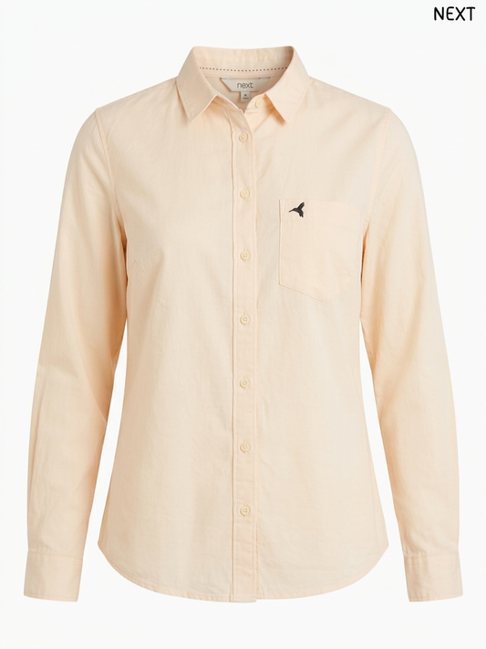Peach Long-Sleeve Shirt