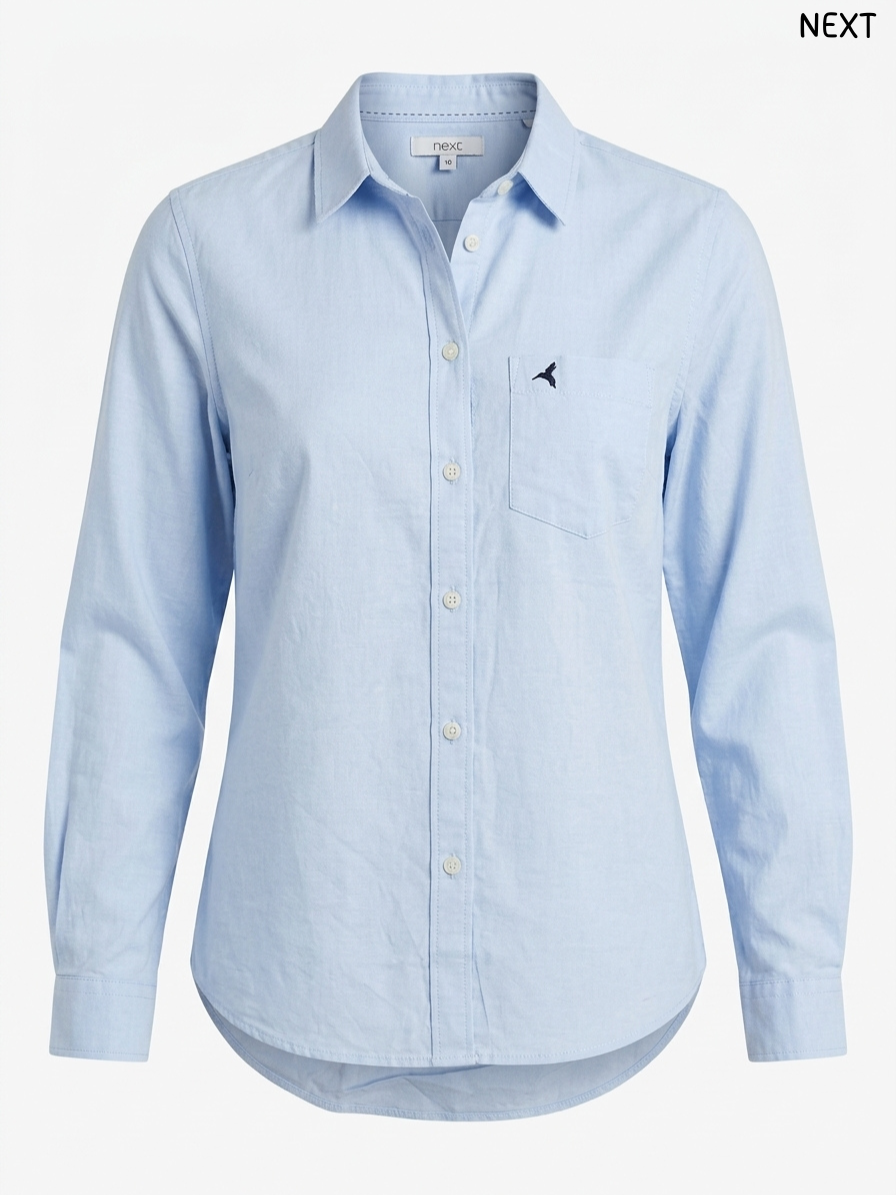 Blue Long-Sleeve Shirt