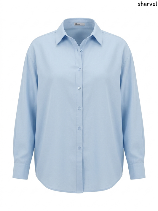 Sharvel Light Blue Long-Sleeve Shirt