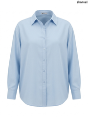 Sharvel Light Blue Long-Sleeve Shirt