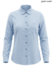 Green Coast Light Blue Long-Sleeve Shirt