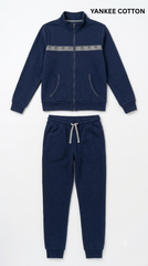 YANKEE COTTON WOMENS ZIPPER TRACKSUIT