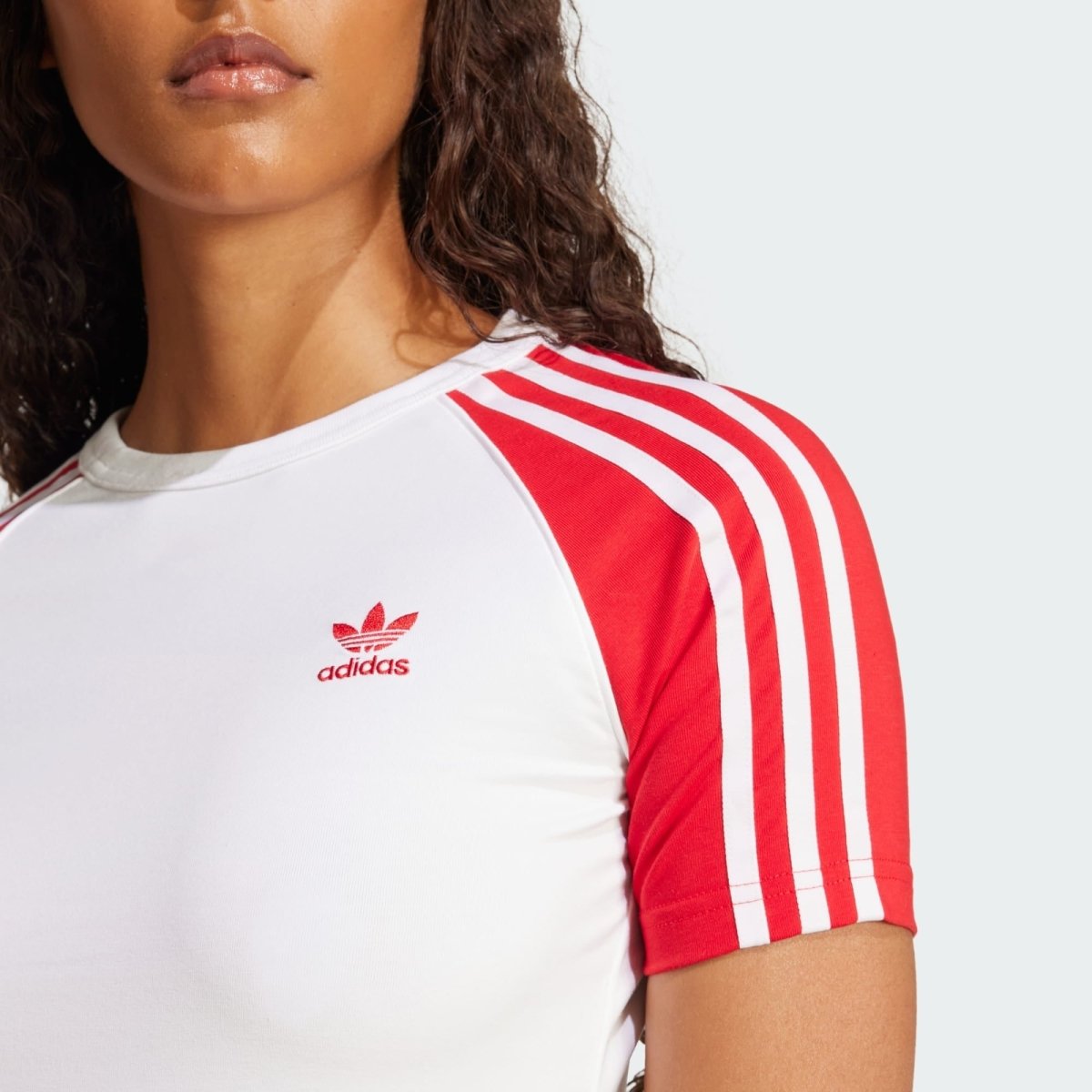 ADI Adicolor 3 - Stripes Raglan Slim T-Shirt - Smgarment's