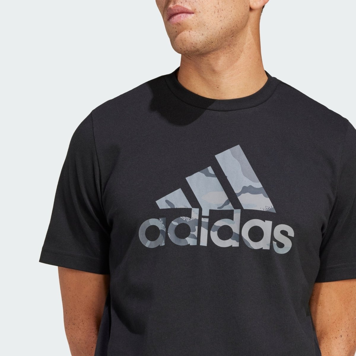 ADI Camo Badge of Sport Graphic T-Shirt - Smgarment's