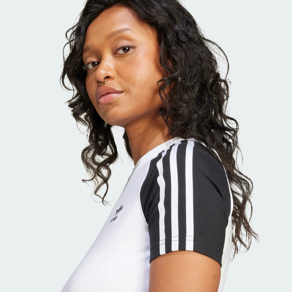 Adi color 3 - Stripes Raglan Slim T-Shirt - Smgarment's