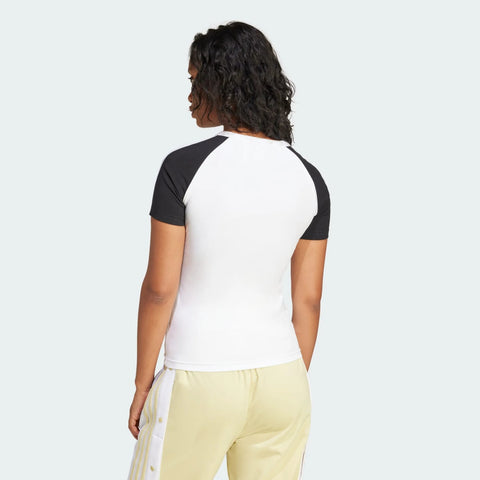 Adi color 3 - Stripes Raglan Slim T-Shirt - Smgarment's