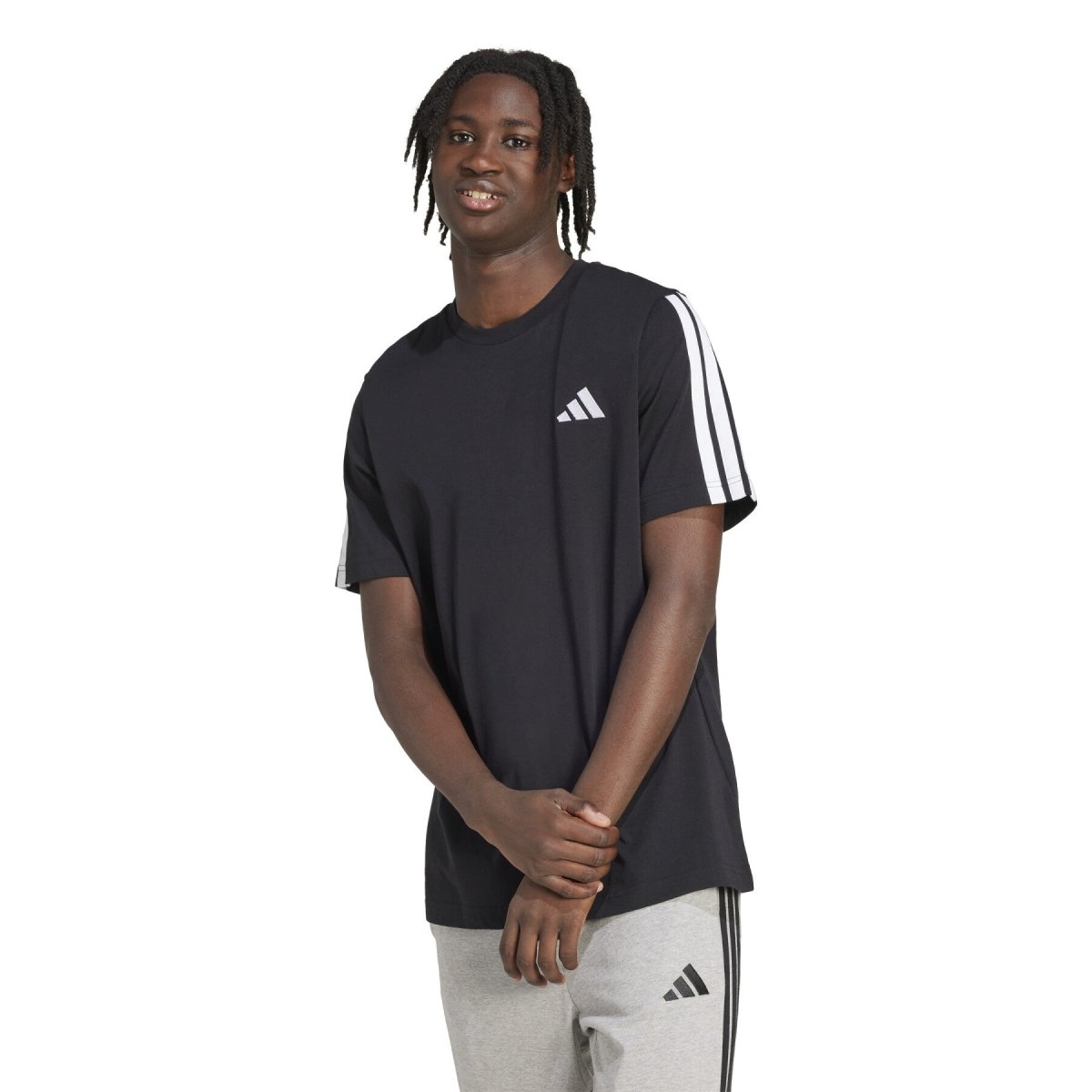 ADI ESSENTIAL 3 STRIPES T SHIRT - Smgarment's