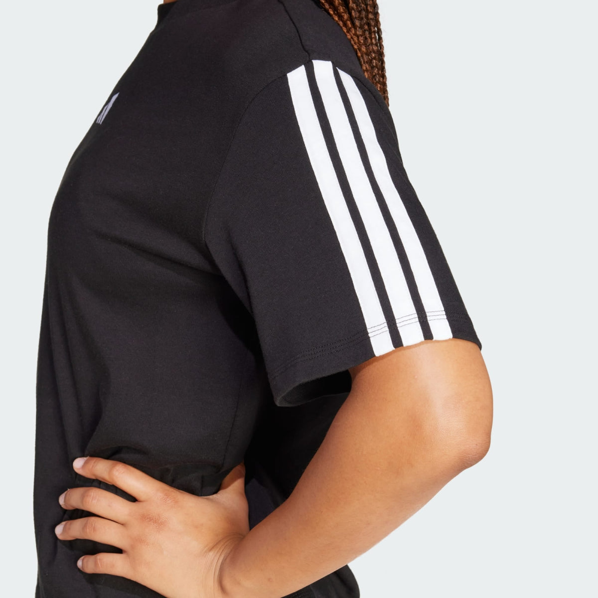 ADI Essentials 3 - Stripes Boyfriend Tee - Smgarment's