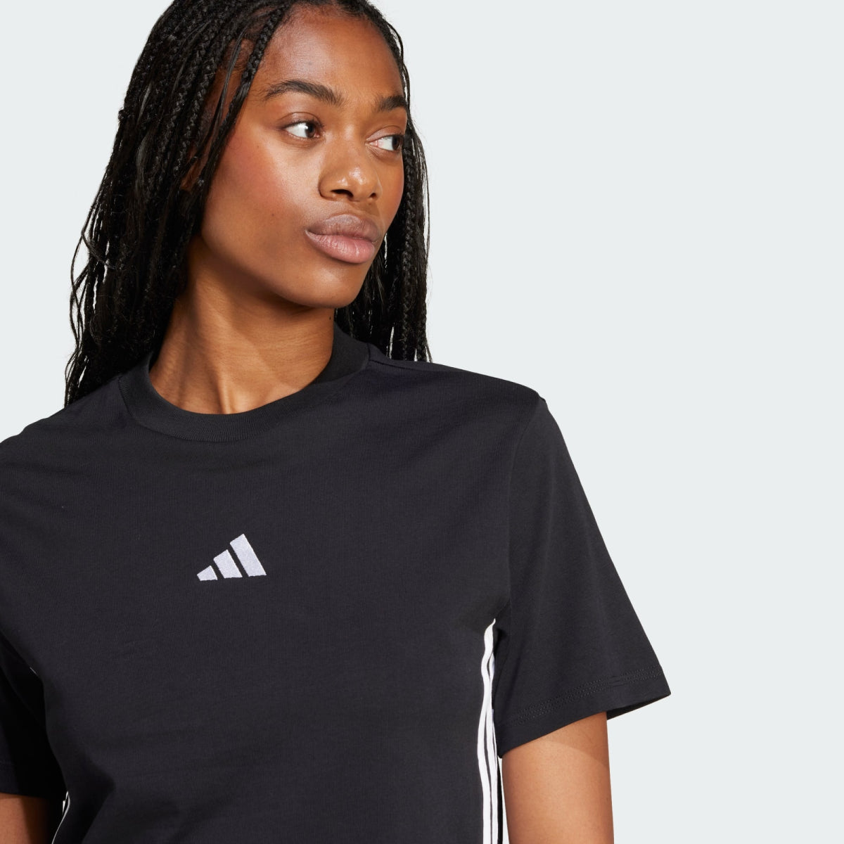 ADI Essentials 3 - Stripes Cotton T-Shirt - Smgarment's