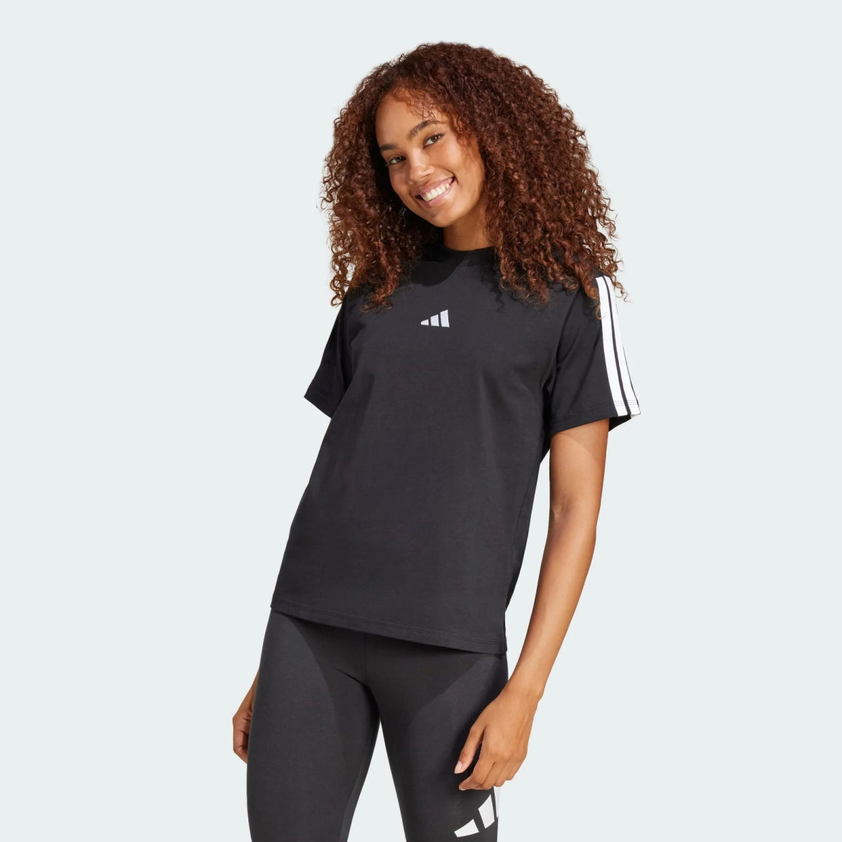 ADI Essentials 3 - Stripes Cotton T-Shirt - Smgarment's